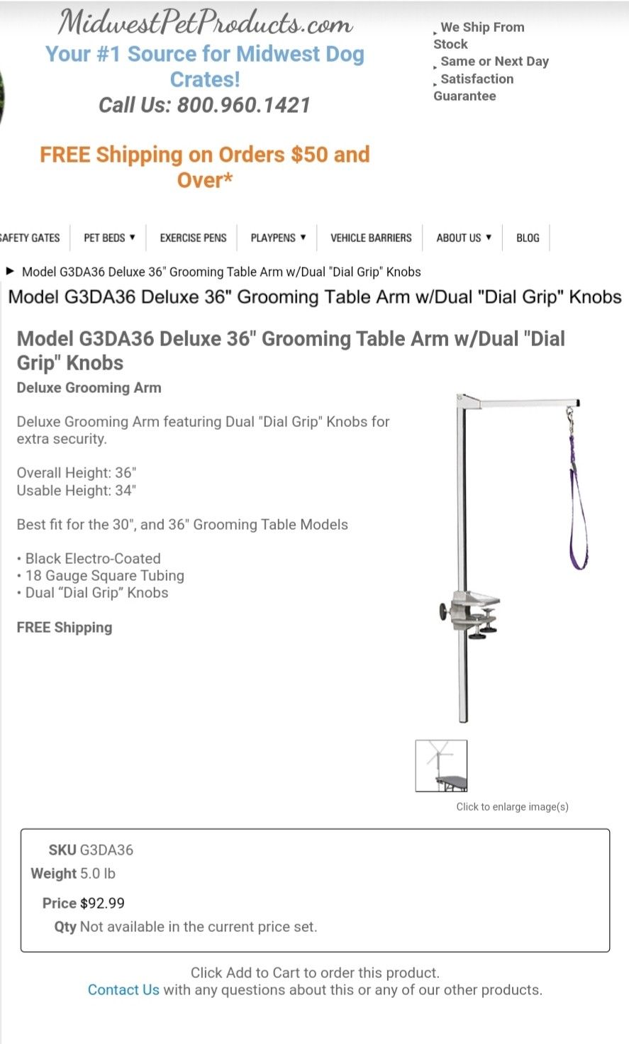 Kennelgate grooming hot sale