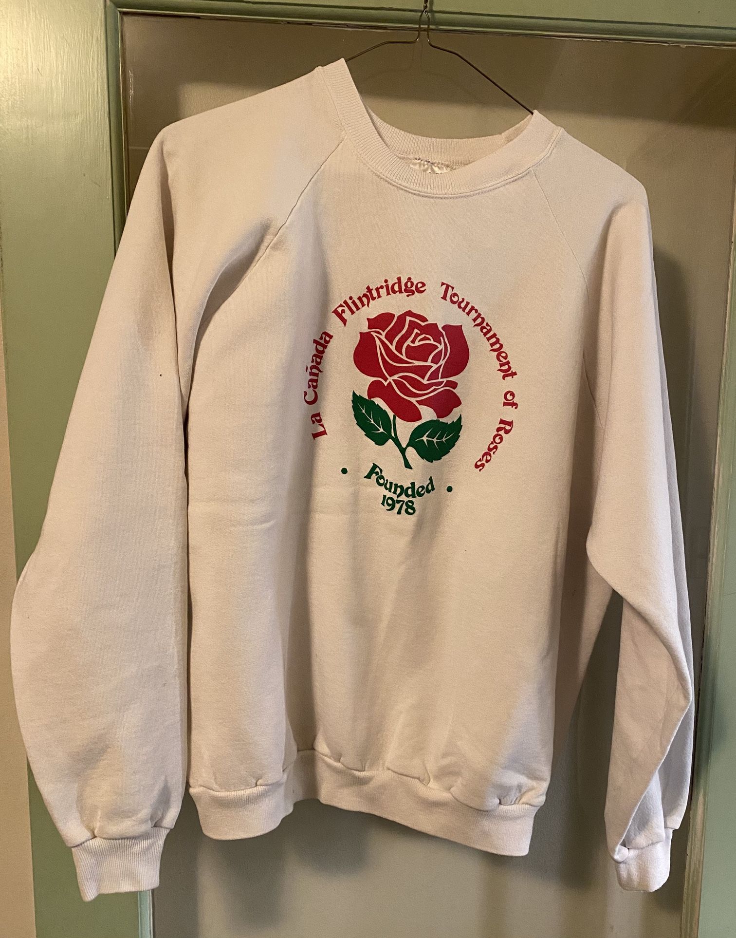 Vintage La Canada Flintridge CA Tournament Of Roses Sweatshirt Sz  XXL