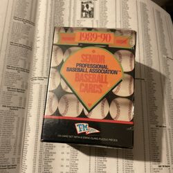 Brand New Sealed 1989 T&M Senior Professional Baseball Association Complete Card Set With HOFers & Stars