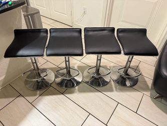 Set de 4 Bancos Altos para Barra / Cocina