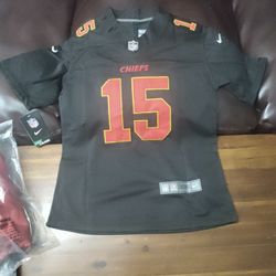 Ladies Kansas City Chiefs Jersey Number 15 Mahomes