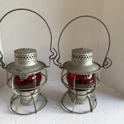 Antique Lanterns $100.00 Apiece Or $200 For Both 
