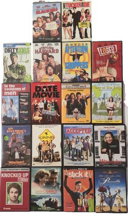 DVD Lot 18 Movies Comedy Romance Mint Condition 20 Discs Collection Bundle Like