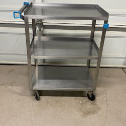 Lakeside Rolling Utility Cart Restaurant/Tools