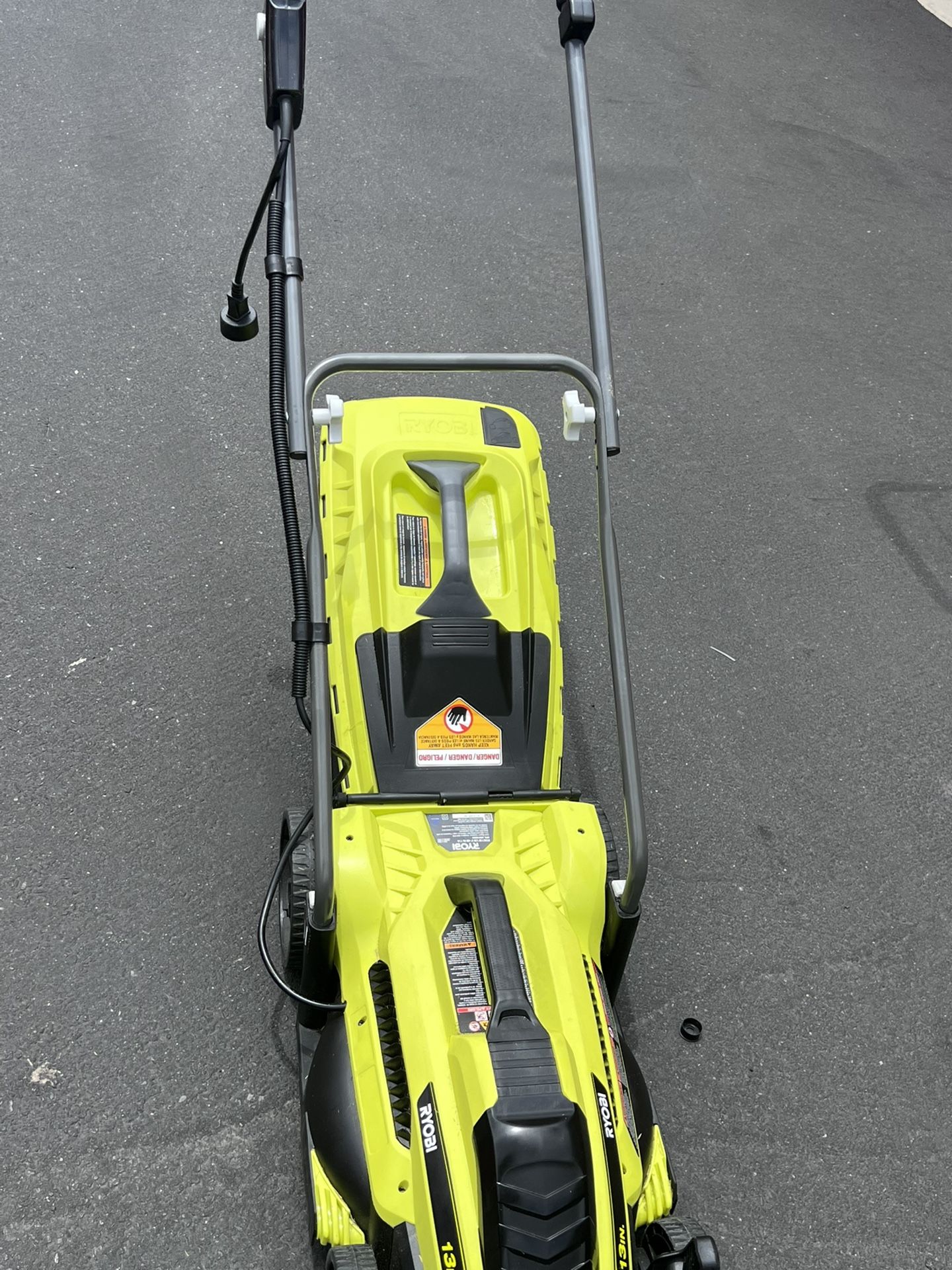 RYOBI 13 in. 11 Amp Corded Electric Walk Behind Push Mower