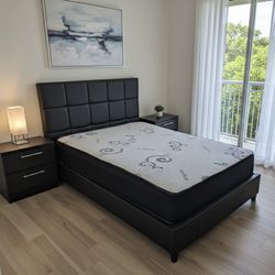 Brand New Queen Bedroom Set / Juego de Cuarto Nuevo a Estrenar … Fast 🚚