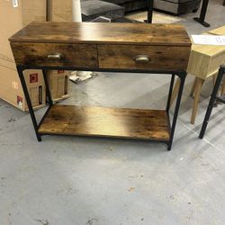 Entry Way Table With Draws New Fully Assembled 