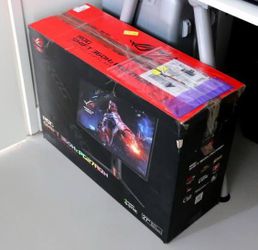BRAND NEW. UNOPENED ASUS esport’s Gaming 27 1440P 360Hz G SYNC HDR IPS ASUS ROG PG27AQN