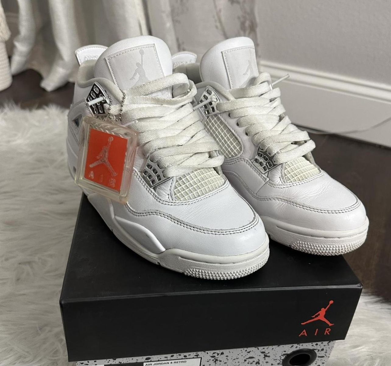 Jordan 4's Pure Money