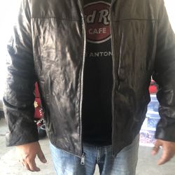 Men’s Large Leather Dockers Jacket