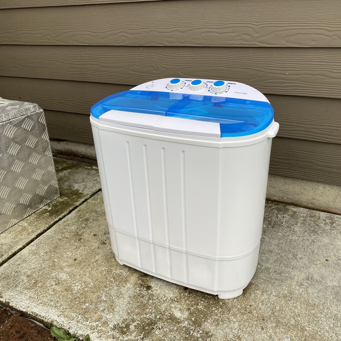 Garatic portable compact mini twin tub washing machine online