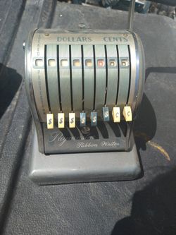 Vintage Ribbon Printer