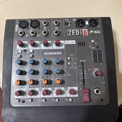 Allen & Heath ZEDi-8 Hybrid Compact Mixer/USB Interface  