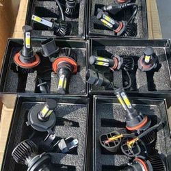 H11 H8 H9 9006 Hb3 9005 Hb4 H13 9007 H1 9004 H4 880 H7 LED Bulbs Bombillas Focos Luces Chevy Gmc For