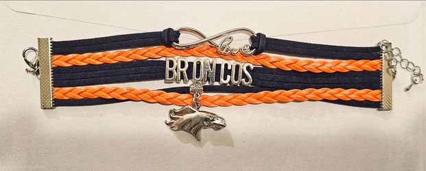Denver Broncos Ladies Bracelet