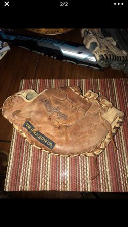 RAWLINGS GOLD GLOVE baseball softball first base mit LEFT HANDED