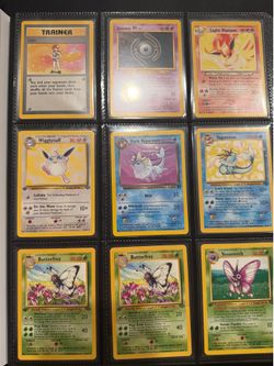 Vintage Pokemon 1st Edition, Unlimited, WoTC