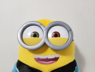 Minions Mattel The Rise of Gru 2019 Blue and Yellow Gray goggles Plush