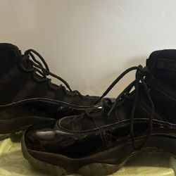 All-black Air Jordon 11 Retro “ Cap And Gown”