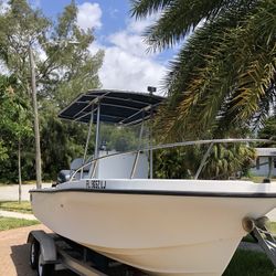 2001 , 21ft Dusky, 2004 Yamaha 2 Stroke, Continental Trailer , Live Well, Outriggers,