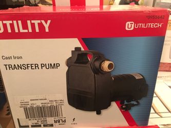 Utilitech transfer pump