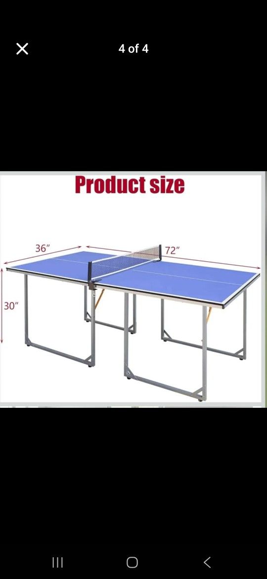 Ping Pong Table 