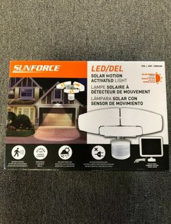 Sunforce 1900548 Solar Motion LED Security Light White New for Sale in Lake Elsinore CA OfferUp