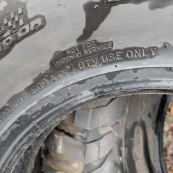 BF Goodrich Mud-Terrain T/A Tires