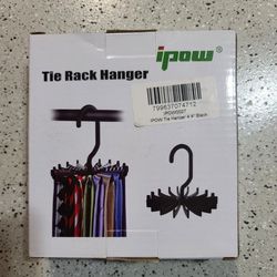 IPOW Twirl Tie Rack Belt Hanger Holder Hook for Closet Organizer
