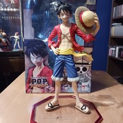 One Piece Portrait Of Pirates Sailing Again Monkey D. Luffy Ver.2 Figure Used