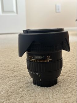 Tokina 11-16 mm f2.8 lens for Nikon APS-C