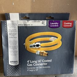 5/8 Gas Line Connector Kit 48” Long