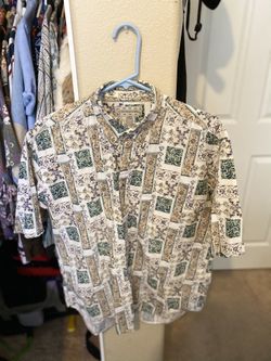 Vintage Retro Short Sleeve Button Down