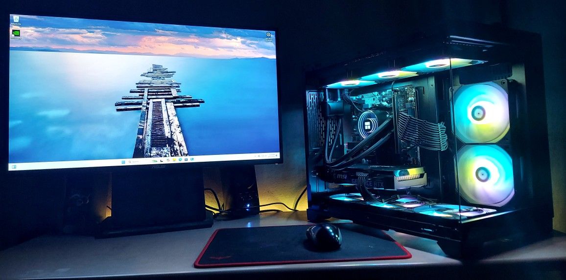💥All New Parts Custom Gaming PC! Ryzen 7 5700X! RTX 3060 12G! 32GB DDR4! 1TB M.2! Windows 11!🎮
