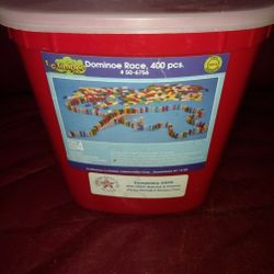 $5 (UCF) Domino Race Wooden Blocks  Age 4 And Up