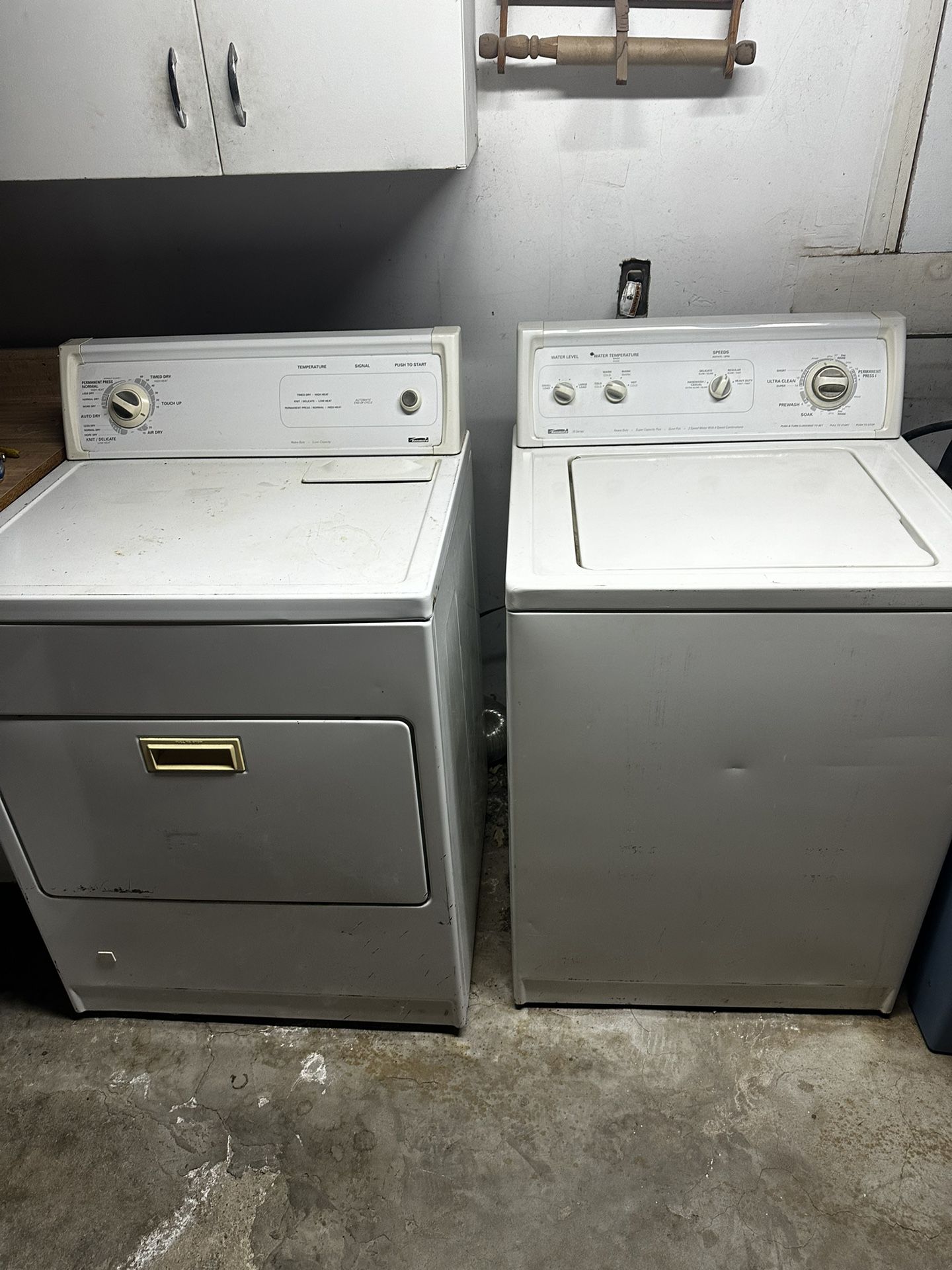 Kenmore Washer/ Dryer Set
