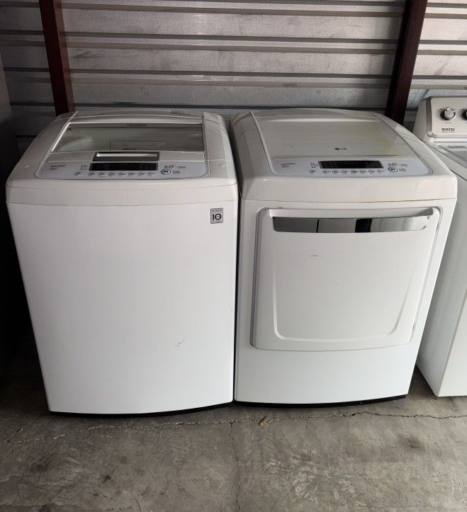 LG Washer And Electric Dryer Matching Set