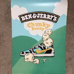 Nike SB Chunky Dunky Ben & Jerry’s Poster