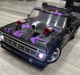 2WD-4WD Switchable 1/10 Pro Brushless Drift Truck