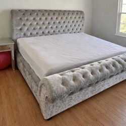 King bed frame and night stand …pick up ASAP