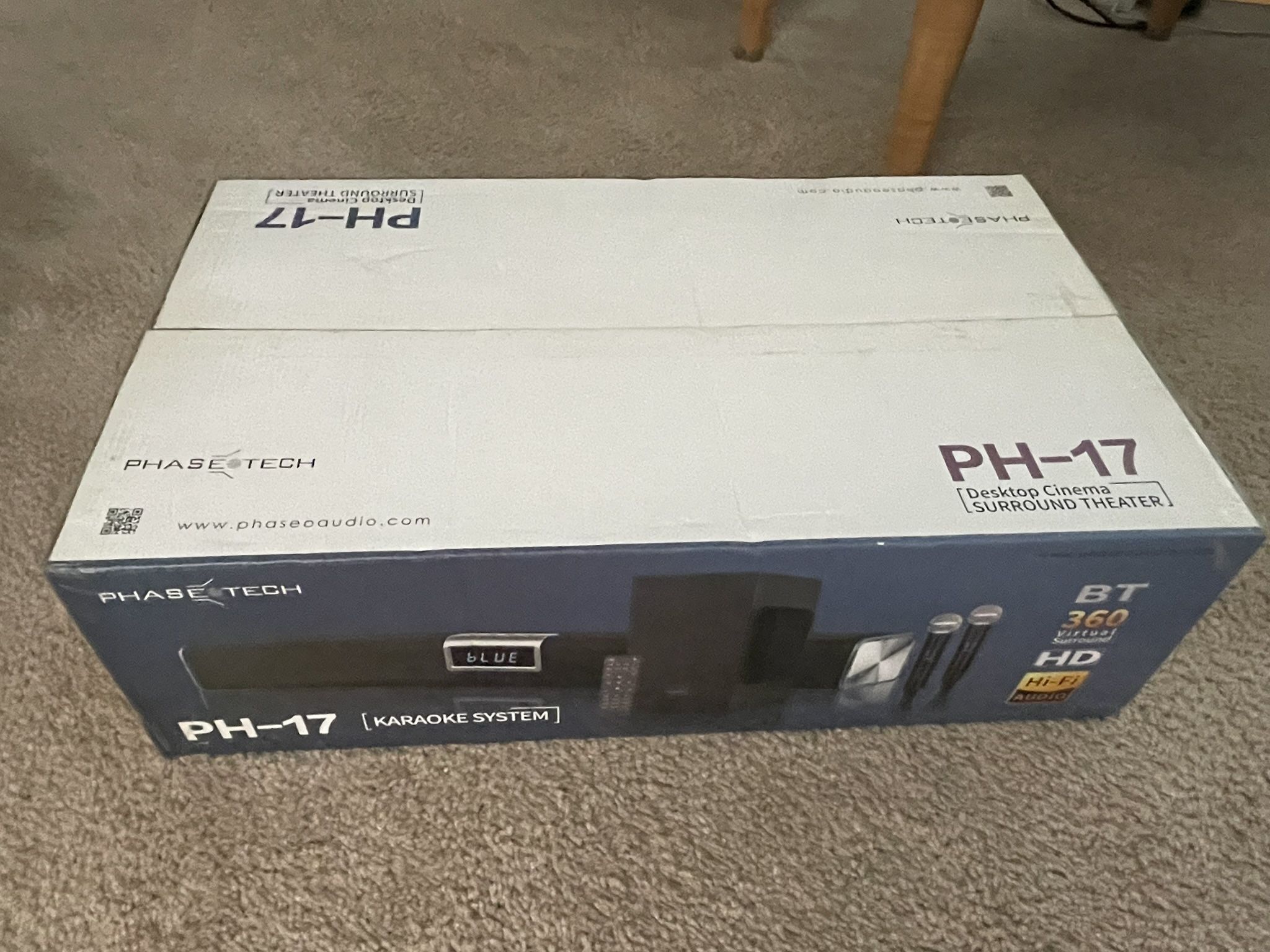 Brand New PH17 Home Theater Surround Sound Soundbar and Subwoofer (Original Price Of $2,000)