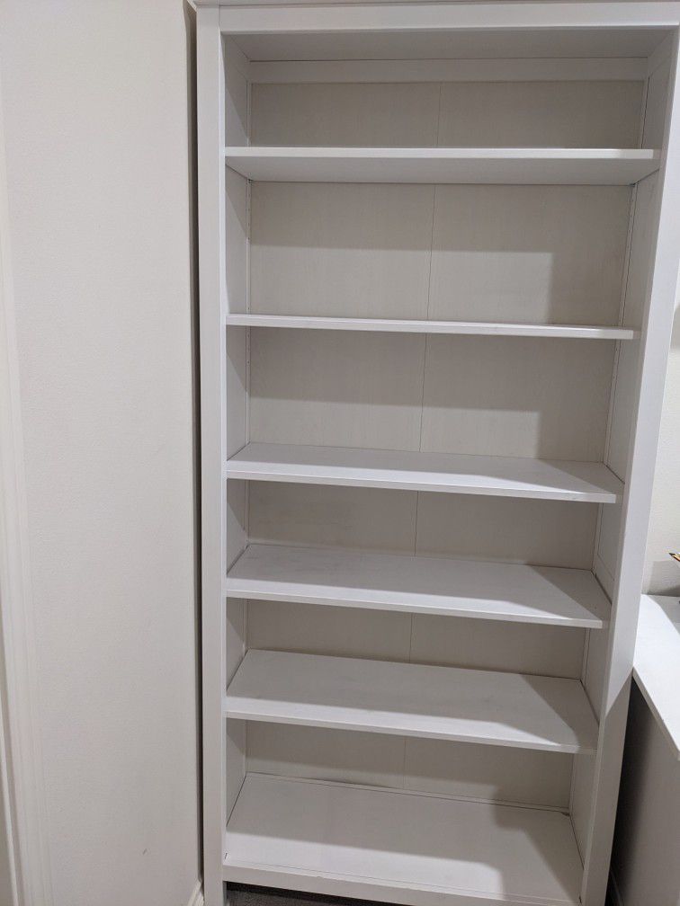 Ikea Hemnes White Bookcases (2)