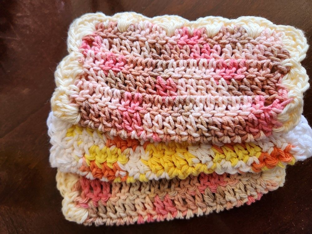 Cotton Dish Rags $5 each