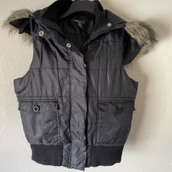 Vest Para Mujer Con Gorro 