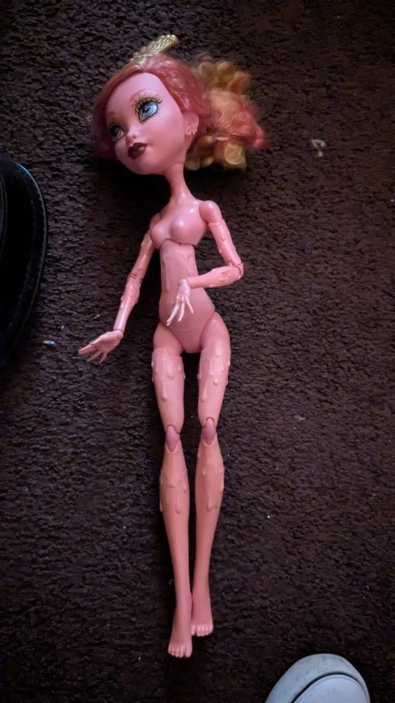 Monster High 17" Freak Du Chic Gooliope Jellington Large Doll & circus playset!!!