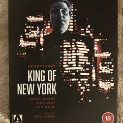 King of New York Arrow Video Blu-ray 