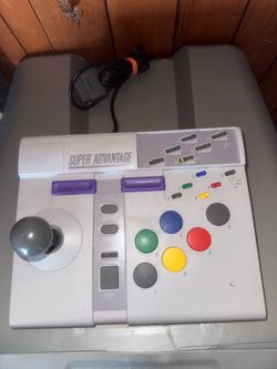 AsciiWare Super Advantage arcade joystick controller for the Super Nintendo