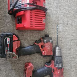 Milwaukee Fuel Impact And Drill 
