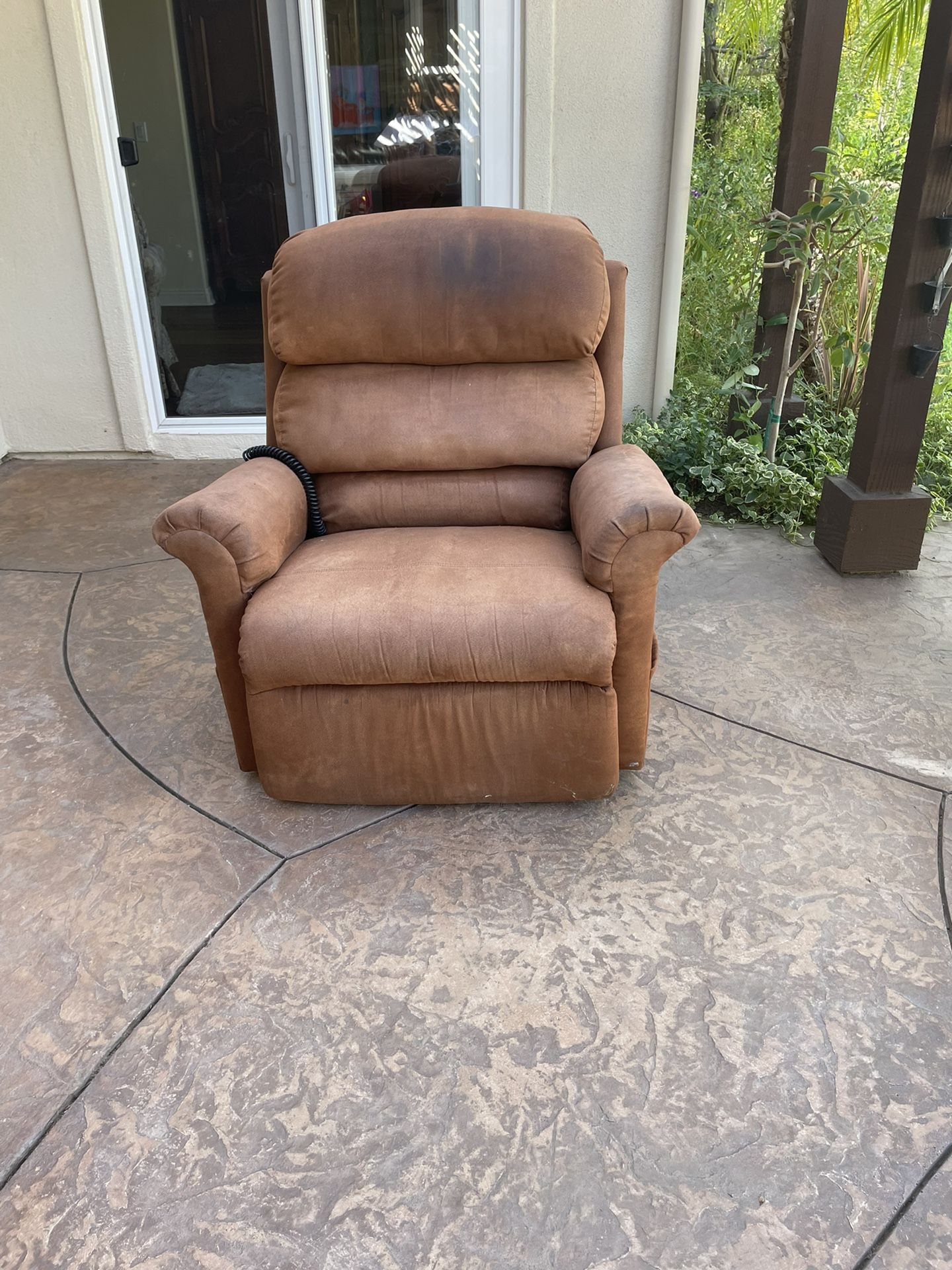 Motorized Recliner With Built-in Massage Feature