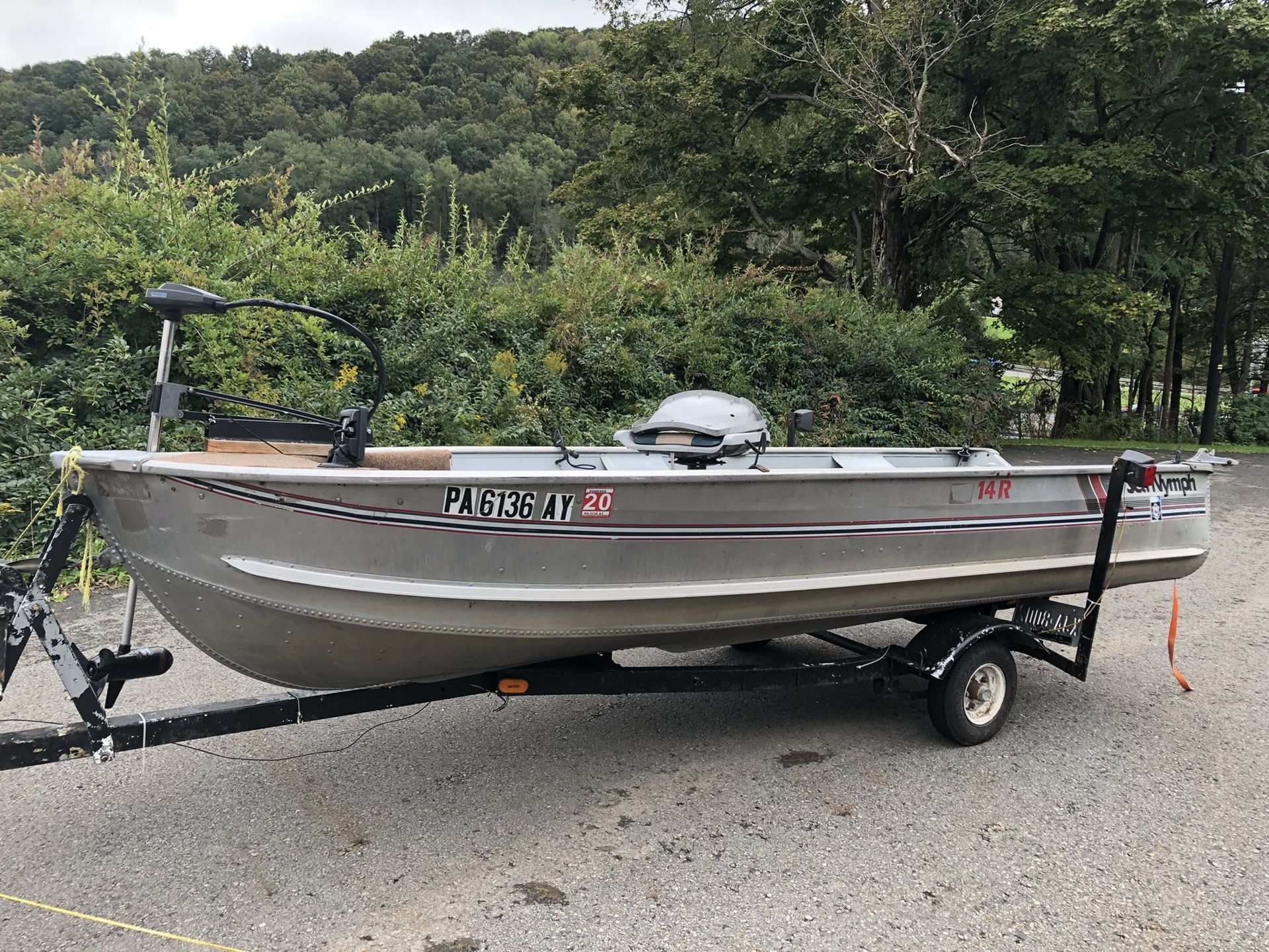 SEA NYMPH 14R 14ft v bottom